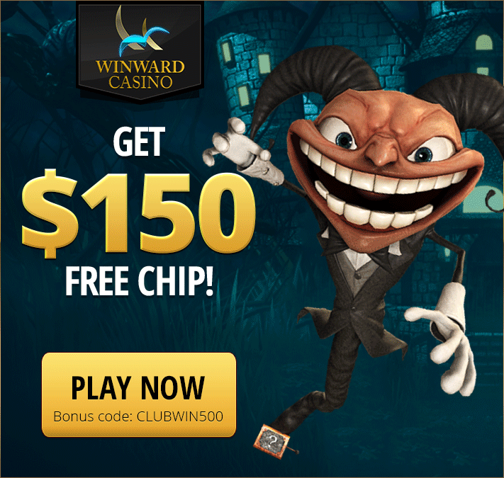 Exclusive $150 free chip by Winward and High Roller Casino Club
